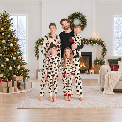 Dancing Bear Family Matching Christmas Pyjamas