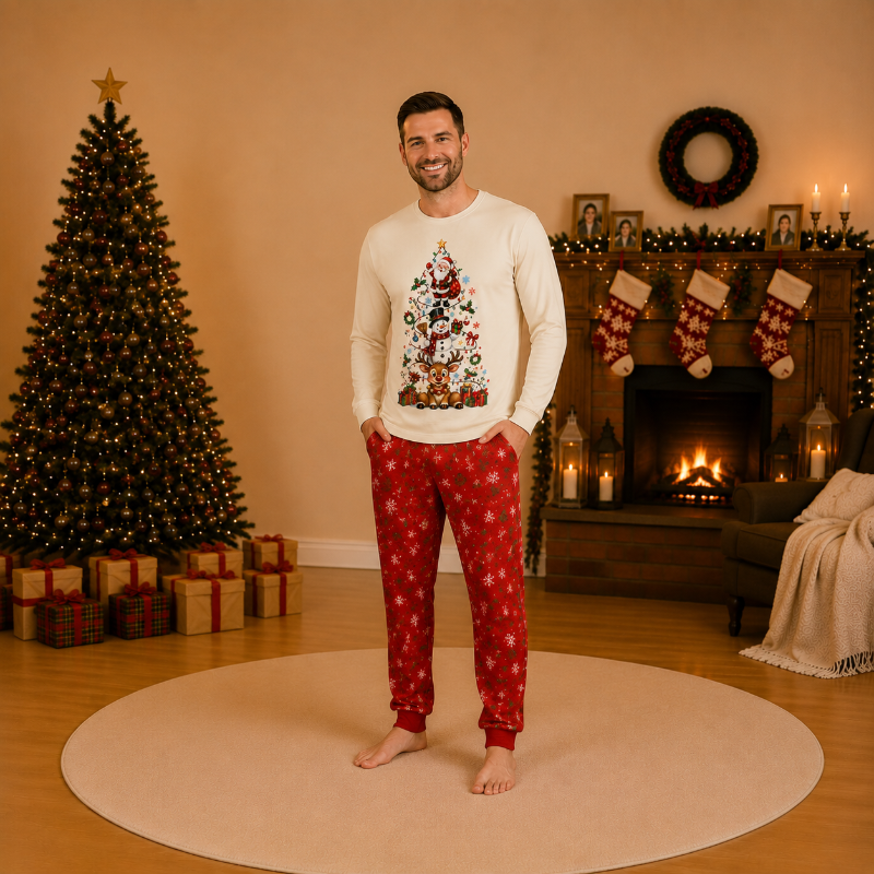 Festive Wonderland Family Matching Christmas Pyjamas