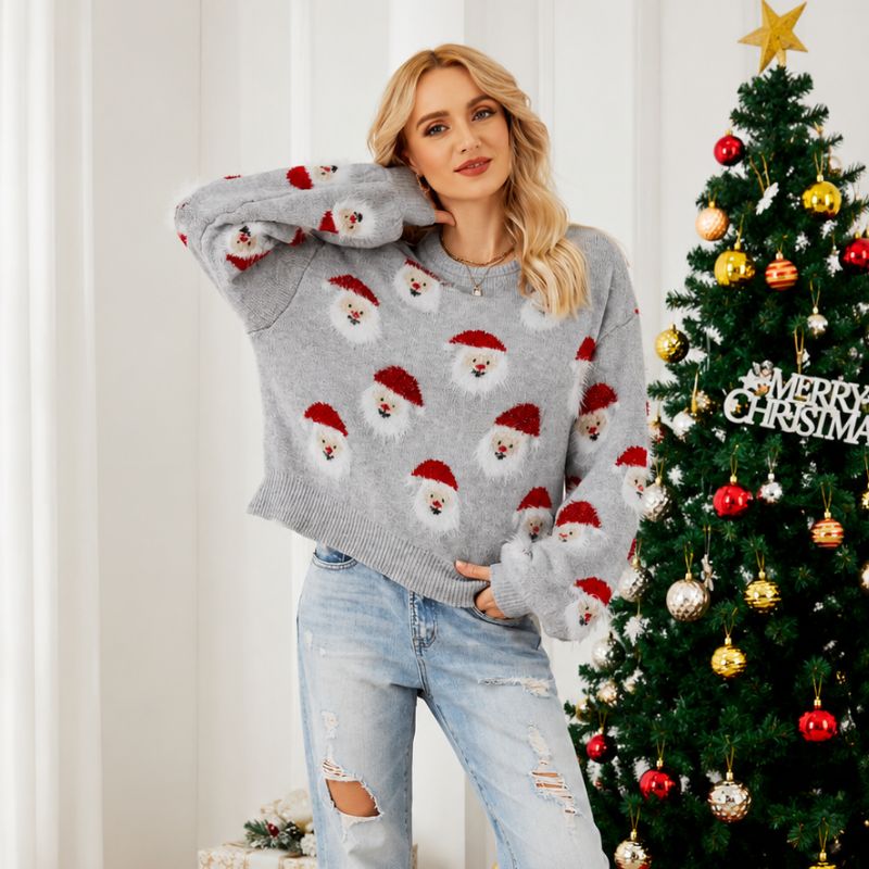 Frosty Santa Christmas Jumper