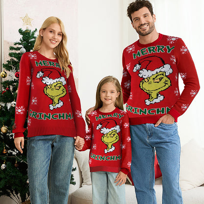 Grinch Cheer Christmas Jumper