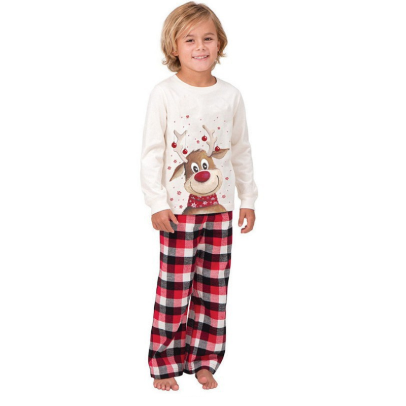 reindeer family matching christmas pyjamas