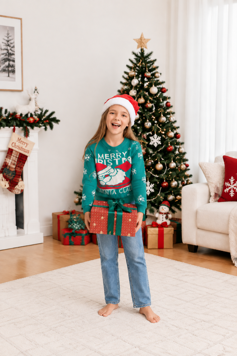 Merry Christmas Santa Claus Family Christmas Jumpers