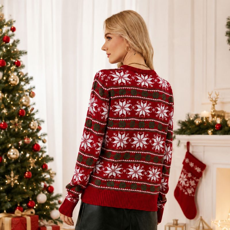Women's Fair Isle Christmas Jumper

