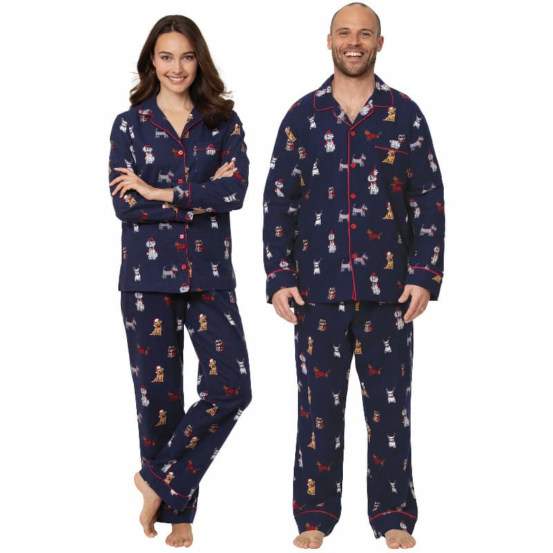 dogs family matching pyjamas