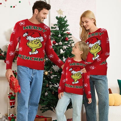 Grinch Cheer Christmas Jumper